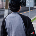Varsity Benzaa Gris Negro