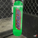 Tabla Reverso Llamas Neon Verde