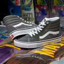 Tenis Vans Skate Sk8 Hi Pro Pewter White