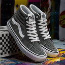 Tenis Vans Skate Sk8 Hi Pro Pewter White
