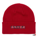 Beanie Baker Flames Red
