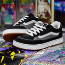 Tenis Vans Skate Estazzo Black White