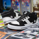 Tenis Casta Propaganda Fidel Gam Piel Negro Blanco