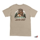 Playera Santa Cruz Screaming Grizzly Brown