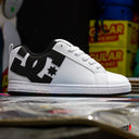 Tenis DC Court Graffik White Black