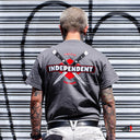 Playera Independent Tools Of The Trade Charcoal