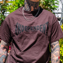 Playera Independent Span Dark Chocolate