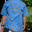 Camisa Santa Cruz Salba Witch Doctor Blue