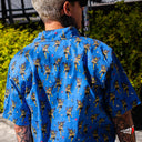 Camisa Santa Cruz Salba Witch Doctor Blue
