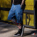 Short Spitfire Classic 87 Denim Cargo Light Stone Wash