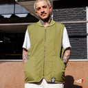 Chaleco Creature Support Quilt Vest Stone Green
