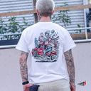 Playera Santa Cruz Johnson Beast Wagon White