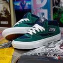 Tenis Vans Skate Half Cab Pro Green Blue