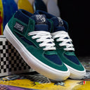 Tenis Vans Skate Half Cab Pro Green Blue