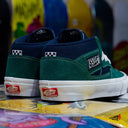 Tenis Vans Skate Half Cab Pro Green Blue