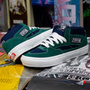 Tenis Vans Skate Half Cab Pro Green Blue