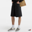 Short Vans Check 5 Baggy Denim Wash Black