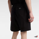 Short Vans Range Relaxed Elastic Black