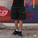 Short Copal Negro Camo