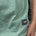 Playera Benzaa Boxy Fit Verde
