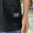 Playera Benzaa Boxy Fit Negra