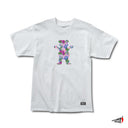 Playera Grizzly Griptape Give Em Flowers White