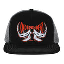 Gorra Independent Rhino Trucker Unstructured Black Grey