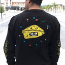 Playera Rata Wheels Manga Larga