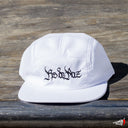 Gorra As de Paz 5 Panel Firma Blanca