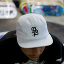 Gorra As de Paz 5 Panel Blanca