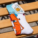 Calcetas Toy Machine Insecurity Crew White