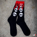 Calcetas Zero Skull Blood Black