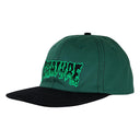 Gorra Creature Hesher Flame Green