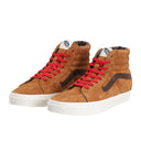 Tenis Vans Sk8 Hi Pig Suede Plaid Glazed Ginger