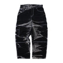 Pantalon Benzaa Negro Deslavado