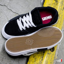 Tenis Gremio Burned Vulk 02 Negro Blanco Ollie Pad