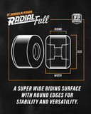 Ruedas Spitfire F4 99Du Radial Full Orange
