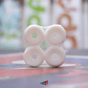 Ruedas Lisas Conicas Blancas Du 100