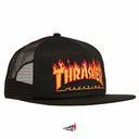 Gorra Thrasher Flame Logo Mesh Black
