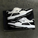 Tenis DC Construct Black White Con Detalle