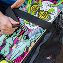 Mochila Mayas Porta Skate Negro