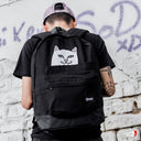 Mochila RIPNDIP Lord Nermal Velcro Hands Black