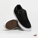 Tenis Emerica The Low Vulc Black Gold White Con Detalle