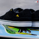 Tenis Emerica The Low Vulc Black Gold White Con Detalle