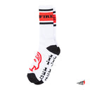 Calcetas Spitfire Classic 87 Bighead White Black Red