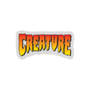 Sticker Creature Logo Clear Mylar Sticker Assorted