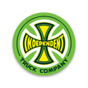Sticker Independent Truck Co Legacy Clear Green Yellow