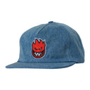 Gorra Spitfire Bighead Fill Washed Denim Red