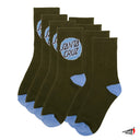 Calcetas Santa Cruz Kids Alpine Blue (4 Pares)