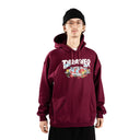 Sudadera Thrasher Blood Bath Burgundy